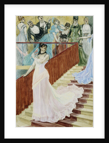 L'Attrapade by Felicien Rops