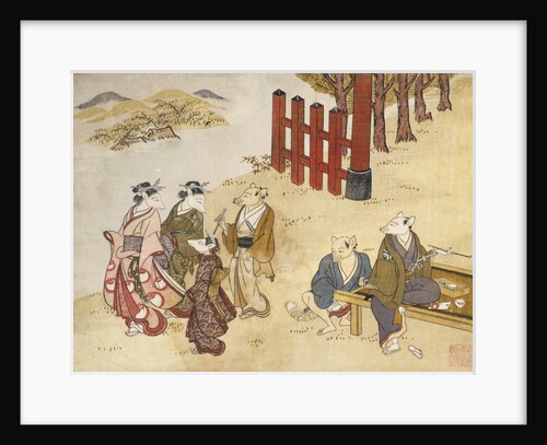 Kitsune no Yomeiri - The Fox's Wedding Series Print by Tachibana Minko