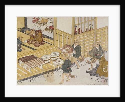 Kitsune no Yomeiri - The Fox's Wedding Series Print by Tachibana Minko