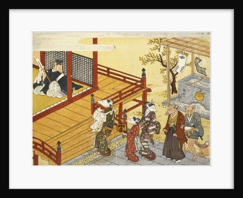 Kitsune no Yomeiri - The Fox's Wedding Series Print by Tachibana Minko