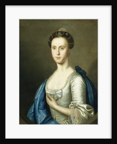 18th-Century English Portrait of a Lady by Anonymous