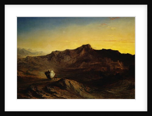 The Flight into Egypt by John Martin