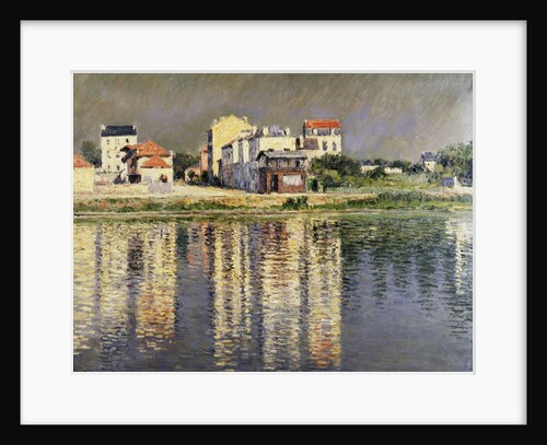 The Banks of the Seine at Argenteuil by Gustave Caillebotte