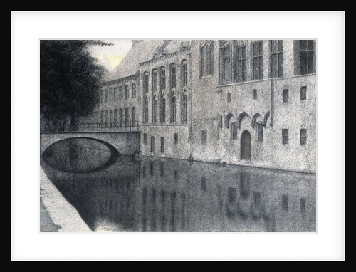 Memories of Flanders (A Canal) by Fernand Khnopff