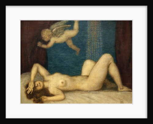 Danae and the Golden Shower by Franz von Stuck