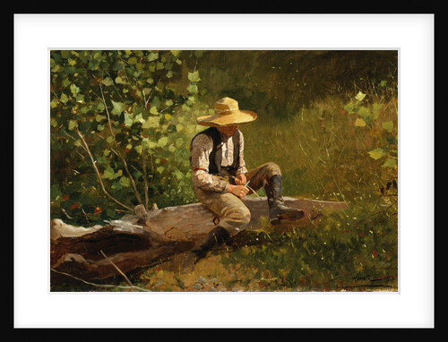 The Whittling Boy by Winslow Homer
