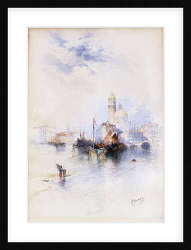 Venice (Watercolor) by Thomas Moran