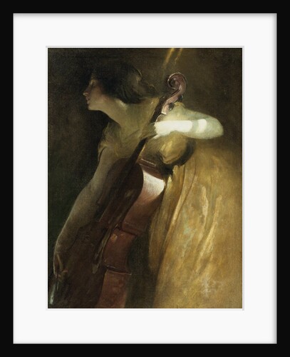 A Ray of Sunlight (The Cellist) by John White Alexander