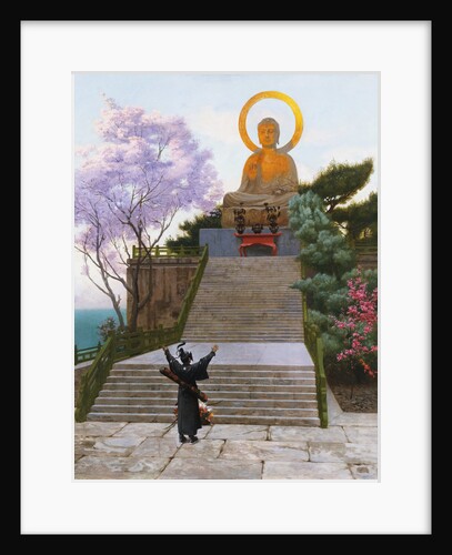 Japanese Emploring a Deity by Jean-Leon Gerome