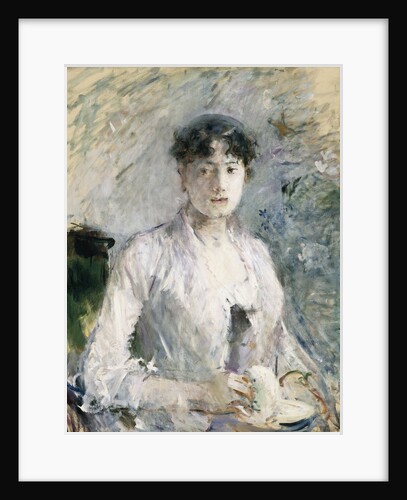 Young Woman in Mauve by Berthe Morisot