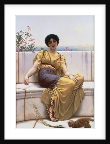 Idleness by John William Godward