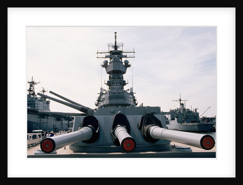 Gun Turrets of the U.S.S. Iowa by Anonymous