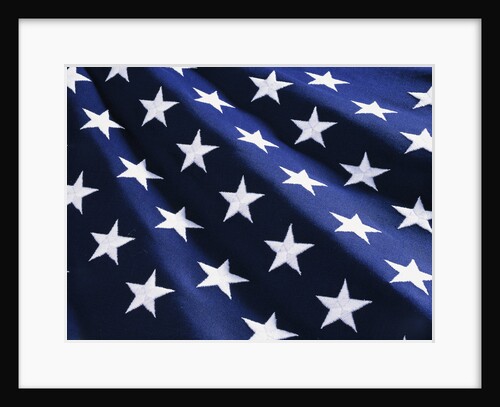 Stars on American Flag by Anonymous