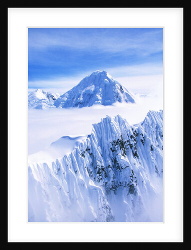 Wrangell Mountains and Clouds by Anonymous