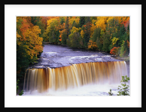 Tahquamenon Falls in Autumn by Anonymous