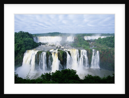 Iguazu Waterfalls in South America by Anonymous
