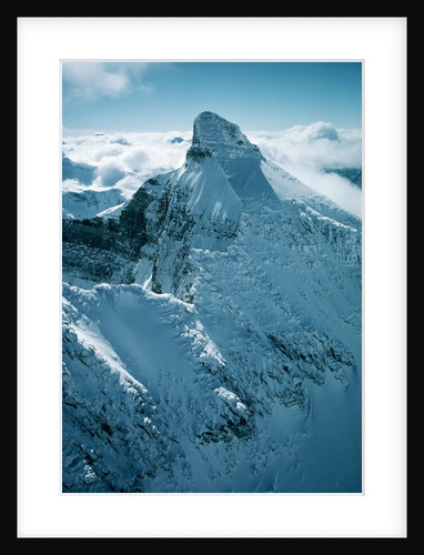 Snow-Covered Peak in the Rocky Mountains by Anonymous