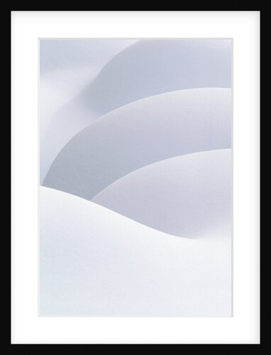 Snow Covering Rocks by Anonymous
