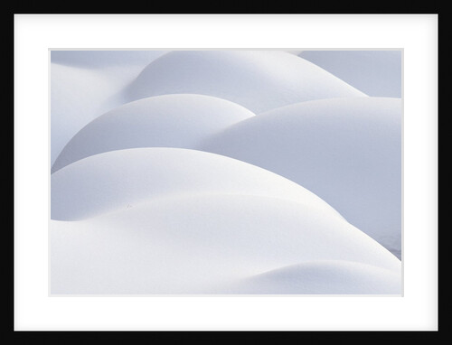 Snow Covering Rocks by Anonymous