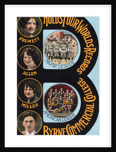 Advertisement for Byrne Commercial College by Anonymous