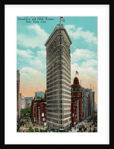 Flat Iron Building at Broadway and Fifth by Anonymous