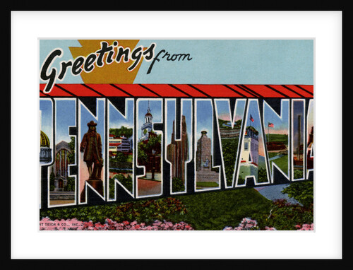Greeting Card from Pennsylvania by Anonymous