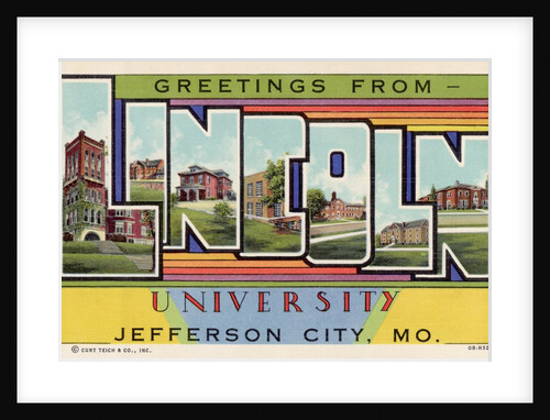 Greeting Card from Lincoln University by Anonymous