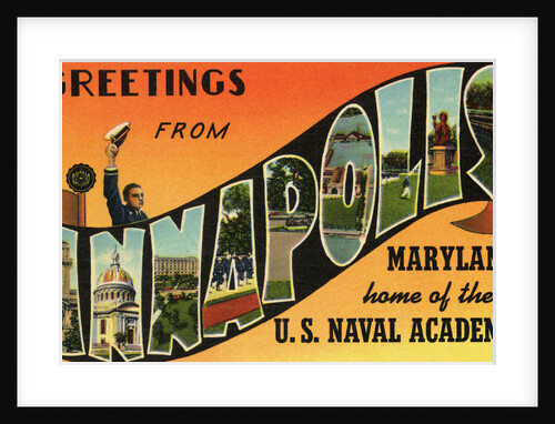 Greeting Card from Annapolis, Maryland by Anonymous