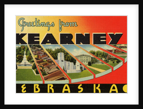 Greeting Card from Kearney, Nebraska by Anonymous