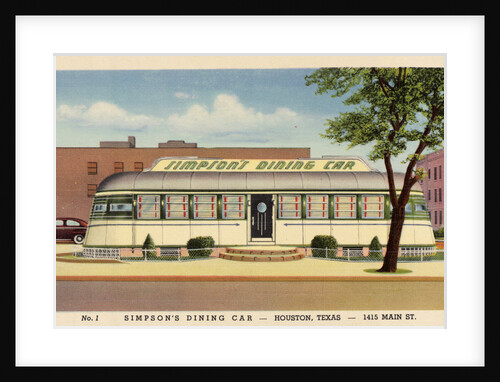 Simpson's Dining Car Restaurant by Anonymous