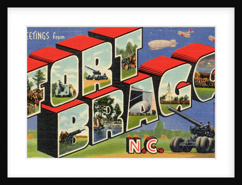 Greeting Card from Fort Bragg, North Carolina by Anonymous