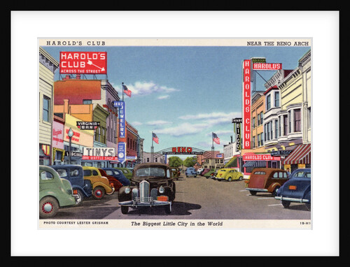 Street in Reno, Nevada by Anonymous