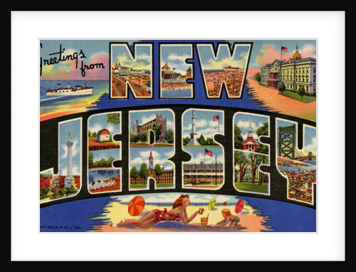 Greeting Card from New Jersey by Anonymous