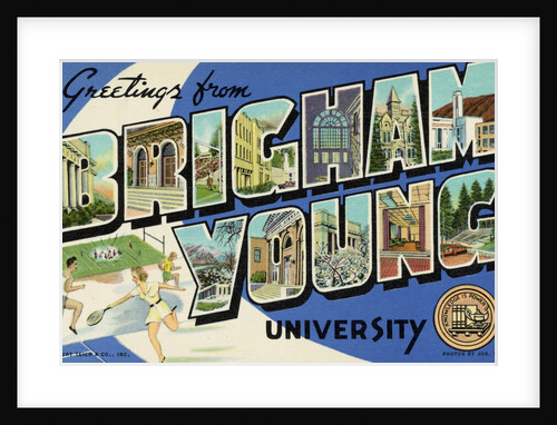 Greeting Card from Brigham Young University by Anonymous