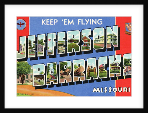 Greeting Card from Jefferson Barracks by Anonymous