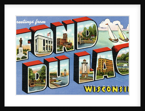Greeting Card from Fond du Lac, Wisconsin by Anonymous