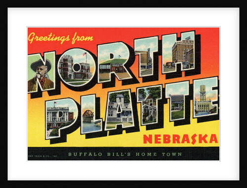 Greeting Card from North Platte, Nebraska by Anonymous