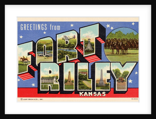 Greeting Card from Fort Riley, Kansas by Anonymous