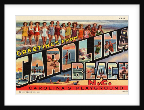 Greeting Card from Carolina Beach, North Carolina by Anonymous