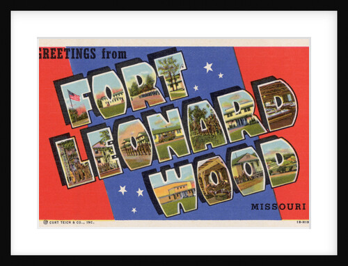 Greeting Card from Fort Leonard Wood by Anonymous