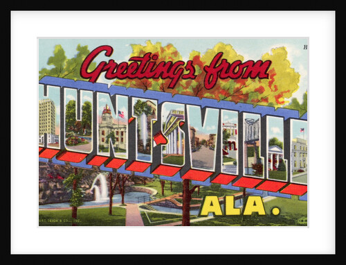 Greeting Card from Huntsville, Alabama by Anonymous