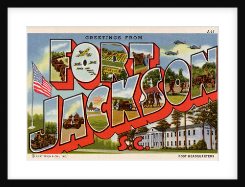 Greeting Card from Fort Jackson by Anonymous