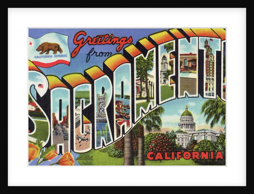 Greeting Card from Sacramento, California by Anonymous