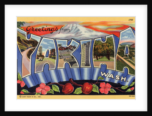 Greeting Card from Yakima, Washington by Anonymous