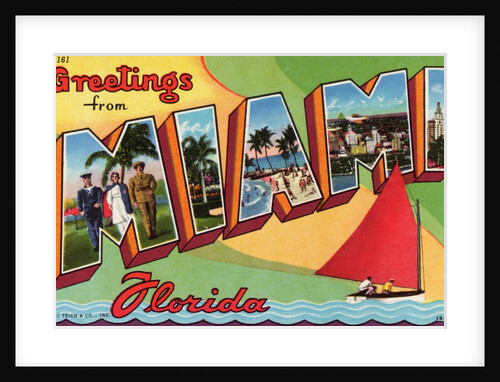 Greeting Card from Miami, Florida by Anonymous