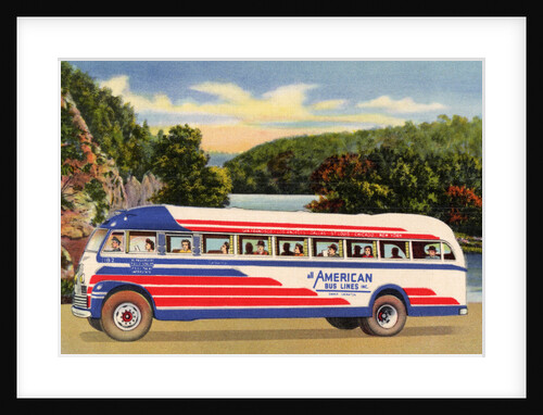 All-American Bus Lines by Anonymous