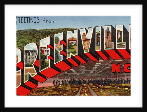 Greeting Card from Greenville, North Carolina by Anonymous