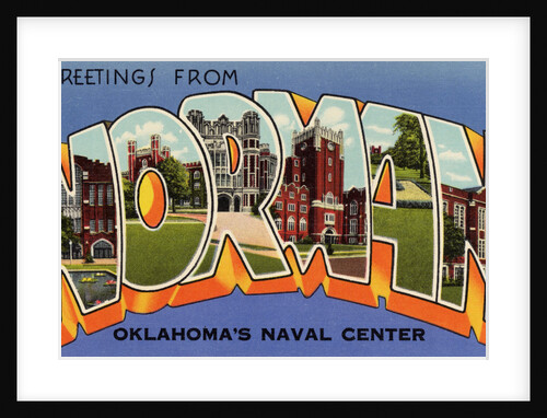 Greeting Card from Norman, Oklahoma by Anonymous