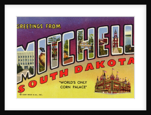 Greeting Card from Mitchell, South Dakota by Anonymous