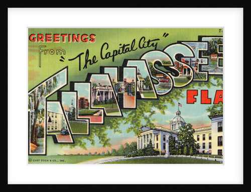 Greeting Card from Tallahassee, Florida by Anonymous